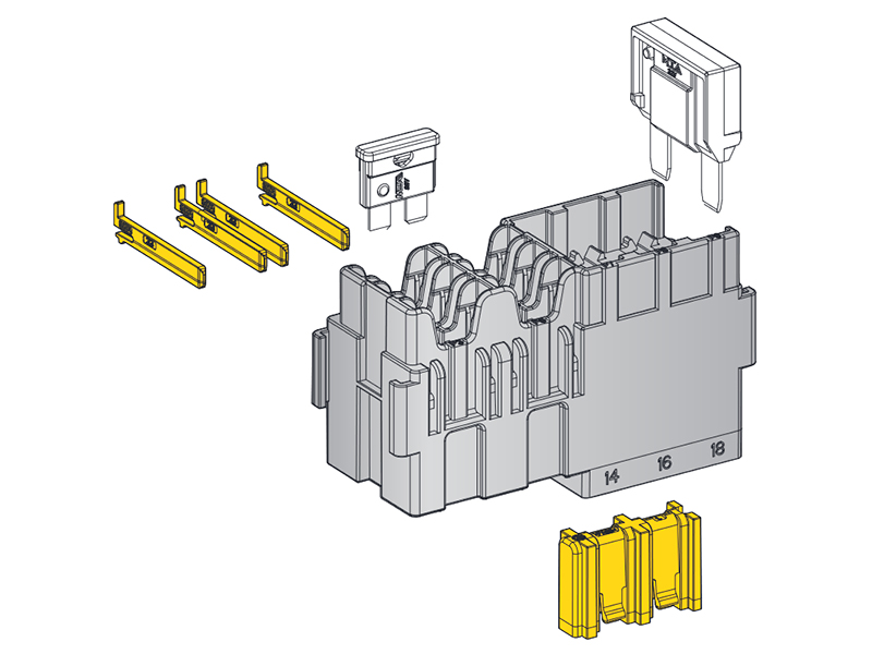 Fuse holder GM / Maxi 0101600 OE 