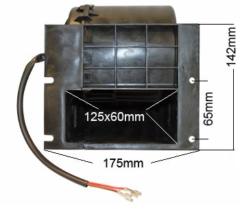 Salona apkures pūtēja motors 12V, komplekts, 0130063810 — 0130063805