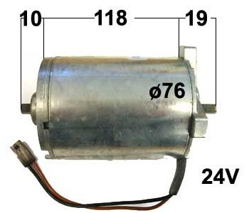 Salona sildītāja pūtēja motors 24V Webasto, 0130110019