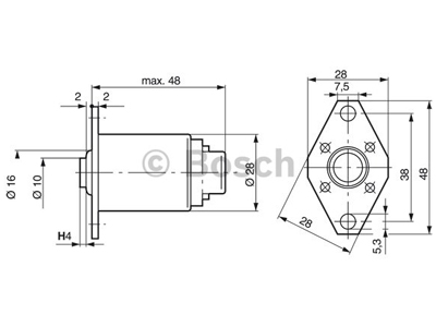 Izslēgt SOLENOĪDS 0330001004 OE 