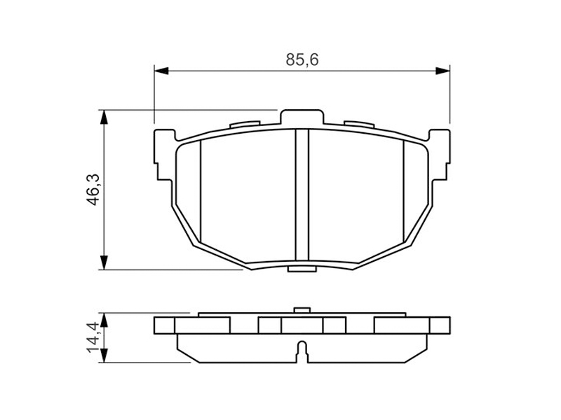 JARRUPALASARJA BOSCH TAKA, HYUNDAI, KIA, NISSAN 0986424418 OE 44060-08E91