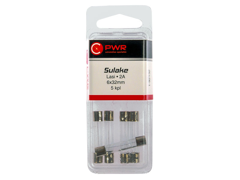 Fuse glass tube 2A — 1-92132
