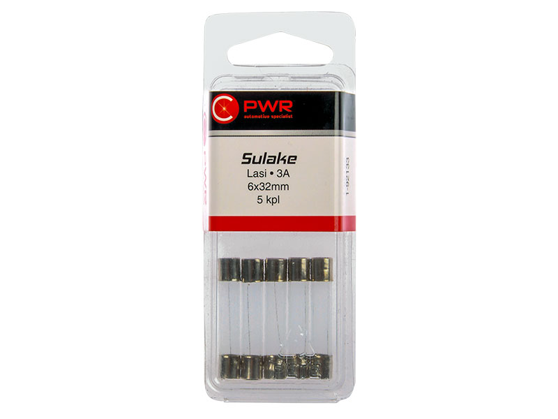 Fuse glass tube 3A — 1-92133