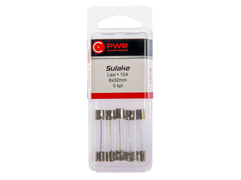 Fuse glass tube 15A — 1-92136
