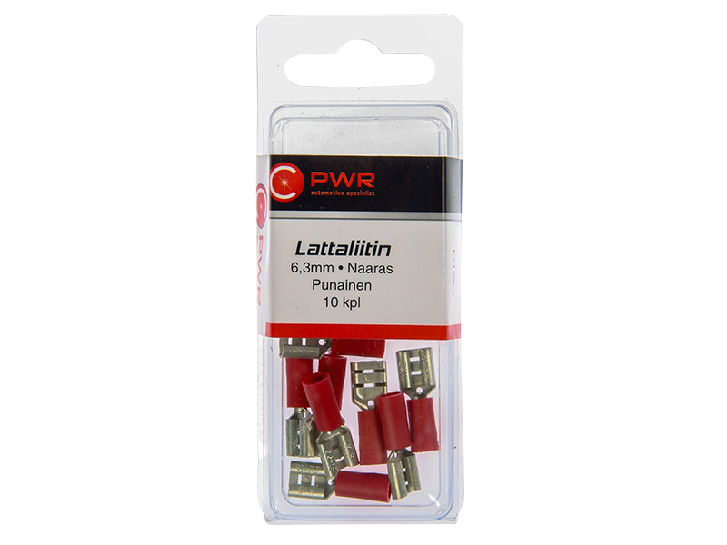 Flat terminals 6.3mm — 1-92171