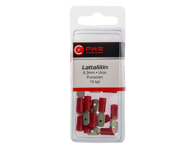 Flat terminals 6.3mm — 1-92173