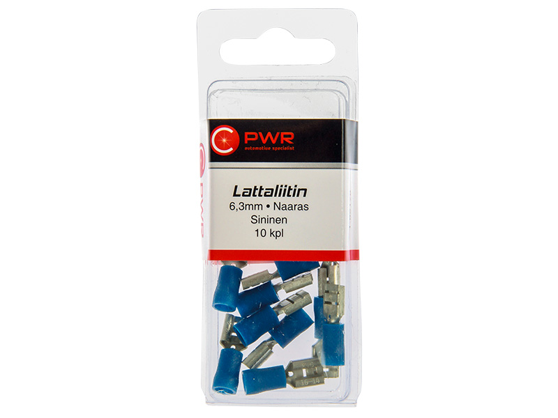 Flat terminals 6.3mm — 1-92178