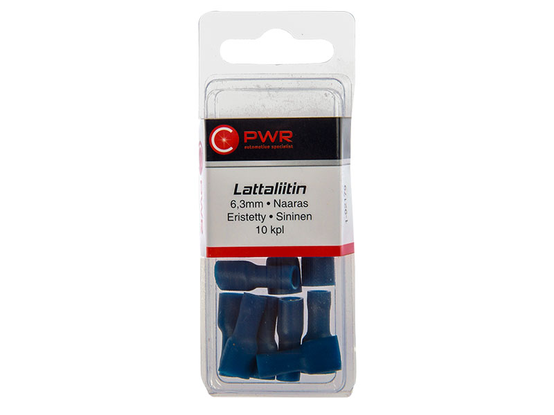 Flat terminals 6.3mm — 1-92179