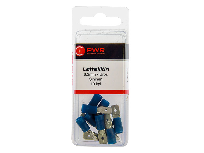Flat terminals 6.3mm — 1-92180