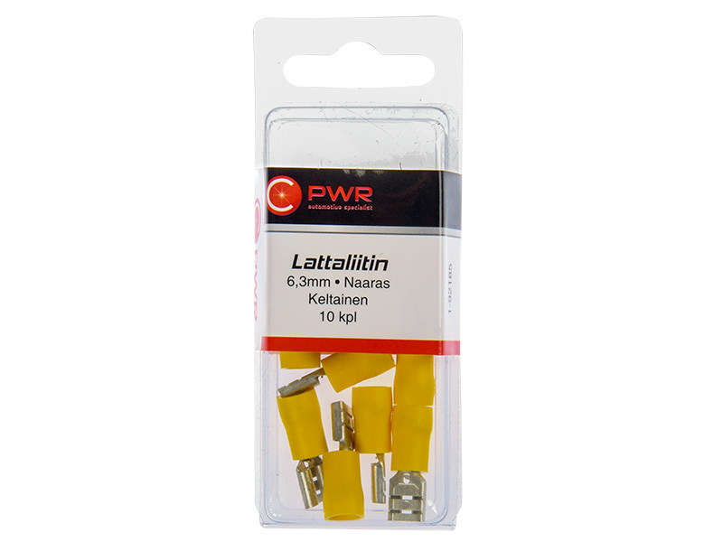 Flat terminals 6.3mm — 1-92185