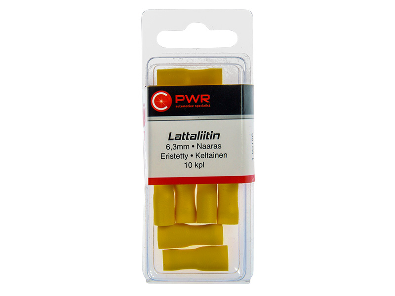 Flat terminals 6.3mm — 1-92186