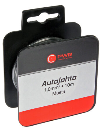 Auto elektroinstalācijas vads 1,0 mm² melns 10 m C-PWR - 1-92325