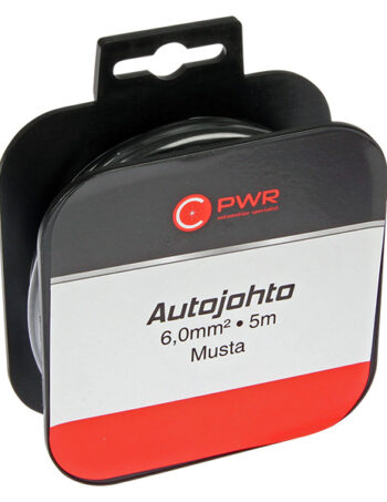 Auto elektroinstalācijas vads 6,0 mm² melns 5 m C-PWR - 1-92331