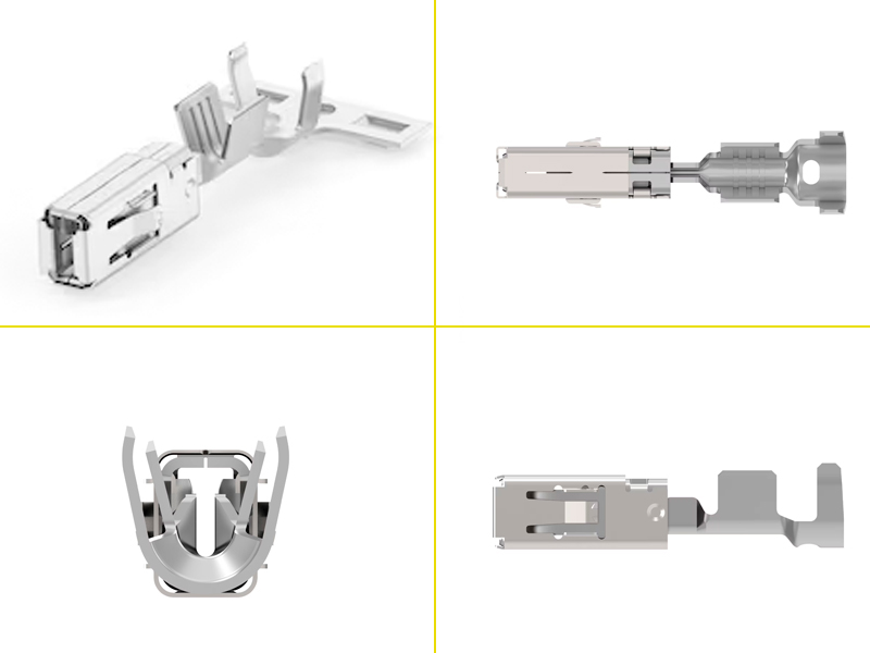 Kabeļu klemmu komplekts MCP 2.8, 1,5-2,5 mm² vadam, 15 A (1-968857-1) 1-968857-1 OE 1-968876-1