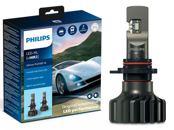 10-11012U91X2_001.JPG LED-Headlight bulb couple HIR2 10-11012U91X2 OE