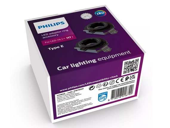 10-11178X2_002.JPG PHILIPS H7 LED spuldžu adapteru pāris, tips E 10-11178X2 OE