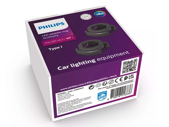 10-11179X2_002.JPG PHILIPS H7 LED spuldžu adapteru pāris, tips I 10-11179X2 OE