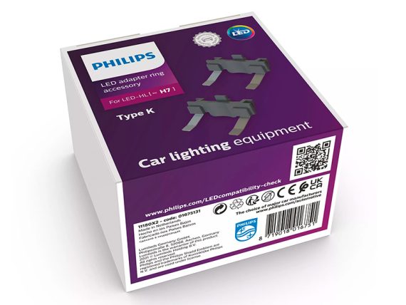 10-11180X2_002.JPG PHILIPS H7 LED spuldžu adapteru pāris, tips K 10-11180X2 OE