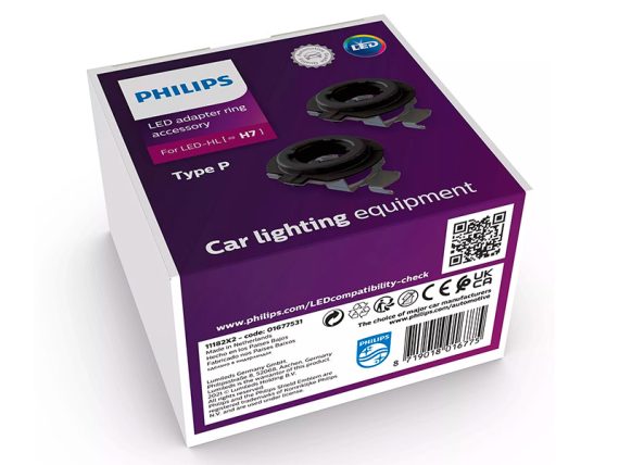 10-11182X2_002.JPG PHILIPS H7 LED spuldžu adapteru pāris, tips P 10-11182X2 OE