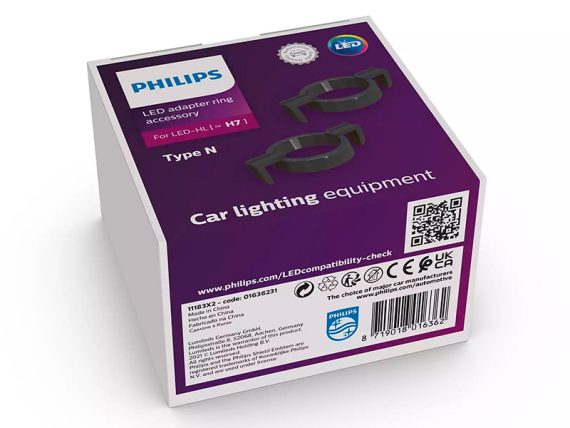 10-11183X2_002.JPG PHILIPS H7 LED spuldžu adapteru pāris, tips N 10-11183X2 OE
