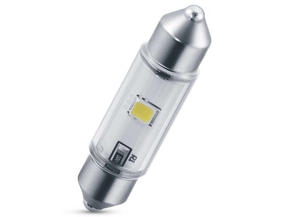 AUTO SPULDZE LED PHILIPS 12V BALTS SV8,5 50lm 10-11854U30CWB1 OE 