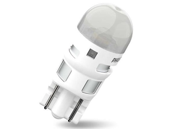 AUTO SPULDZE LED PHILIPS 2GB 12V DZELTENS T10 W5W W2,1X9,5D 13lm 10-11961AU60X2 OE 