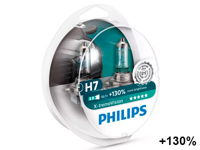 AUTO SPULDZE PHILIPS H7 12V XTREME + BLISTER 10-12972XVS2 OE 