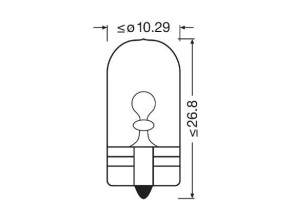 10-2825-2BL_003.JPG Spuldze OSRAM Original 12V W5W 10-2825-2BL OE