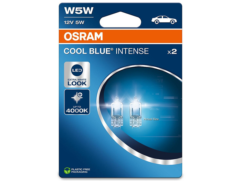 OSRAM COOL BLUE 12V W5W NEXTGEN 10-2825CBN-2BL OE 
