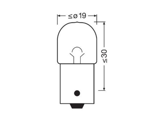 10-5008-2BL_003.JPG Spuldze OSRAM Original 12V R10W BA15S 10-5008-2BL OE