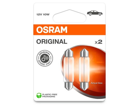 10-6411-2BL_001.JPG Spuldze OSRAM Original 12V C10W 10-6411-2BL OE