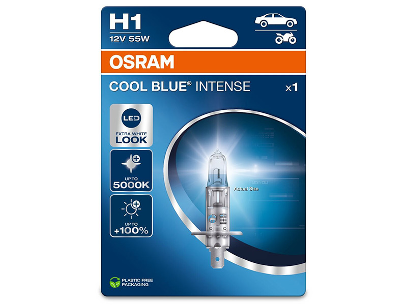 OSRAM COOL BLUE 12V H1 NEXTGEN 10-64150CBN-1BL OE 