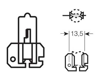 AUTO SPULDZE OSRAM  ORIGINAL 24V H2 BOX 10-64175 OE 