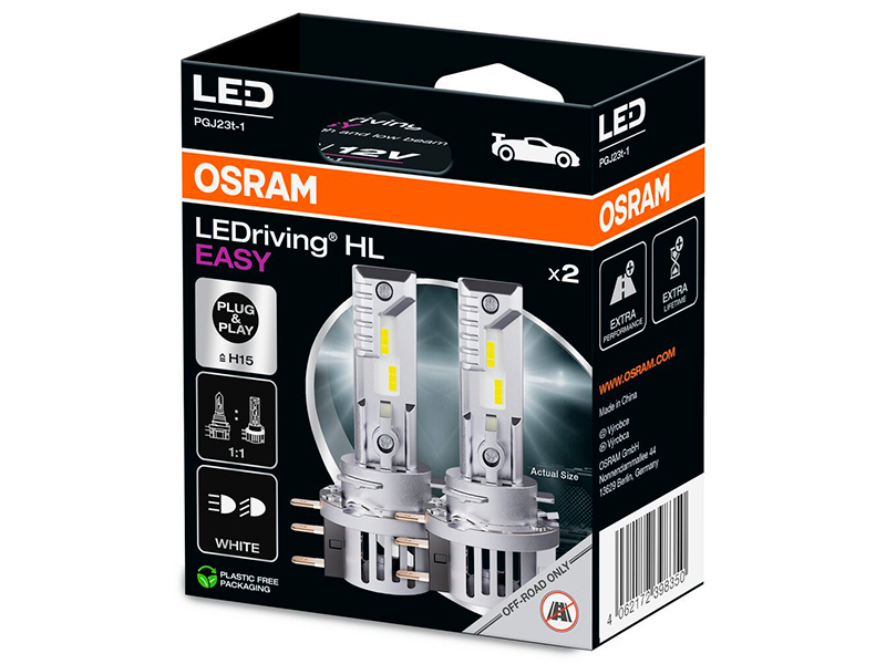 OSRAM LEDRIVING® HL EASY H15 10-64176DWESY-2HB OE 