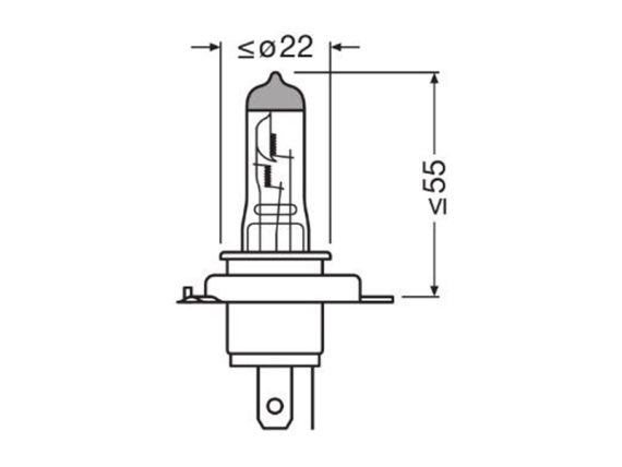 10-64193-1BL_003.JPG Spuldze OSRAM Original 12V H4 10-64193-1BL OE