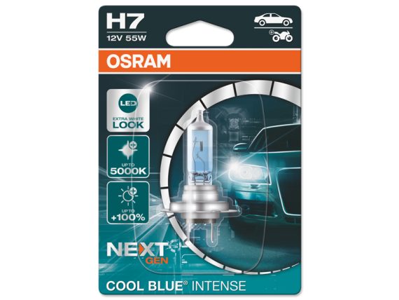 AUTO SPULDZE OSRAM  COOL BLUE 12V H7 NEXTGEN SINGLE BLISTER 10-64210CBN-01B OE 
