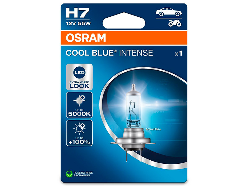 OSRAM COOL BLUE 12V H7 NEXTGEN 10-64210CBN-1BL OE 
