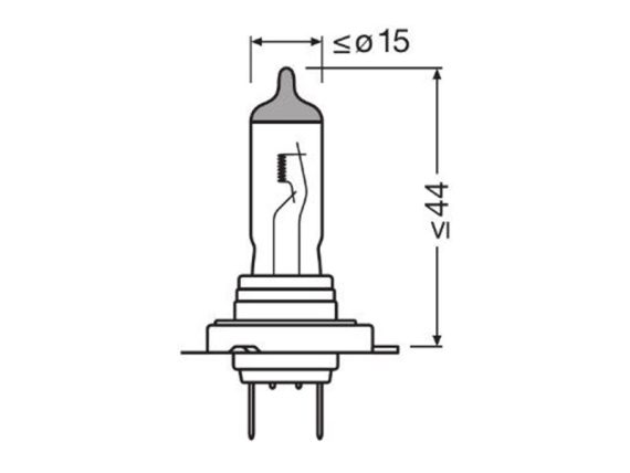 10-64210ULT-1BL_003.JPG Spuldze OSRAM Ultra Life 12V H7 10-64210ULT-1BL OE