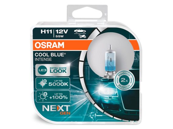 AUTO SPULDZE OSRAM  COOL BLUE 12V H11 NEXTGEN DUO BOX 10-64211CBN-HCB OE 