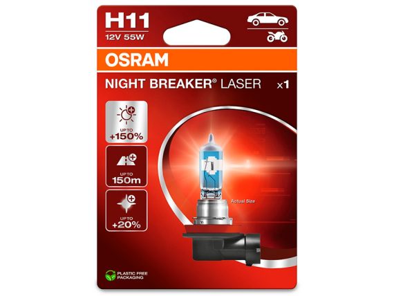 10-64211NL-1BL_001.JPG Spuldze OSRAM Night Breaker Laser 12V H11 10-64211NL-1BL OE