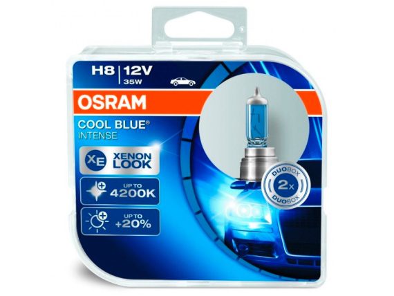 AUTO SPULDZE OSRAM  COOL ZILS 12V H8 HC-BOX 10-64212CBI-HCB OE 