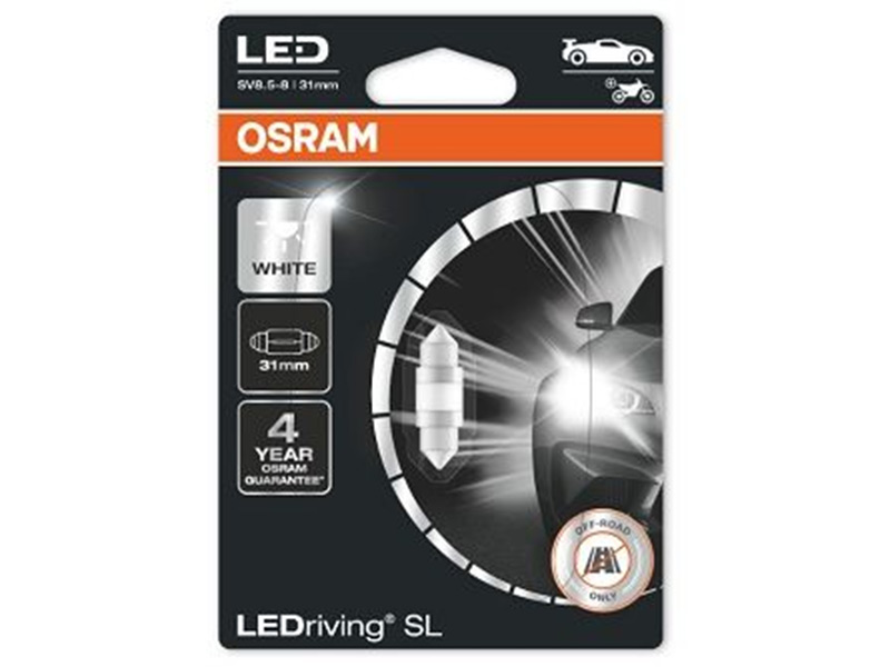 OSRAM LEDRIVING SL 12V C5W 31MM 10-6438DWP-1BL OE 