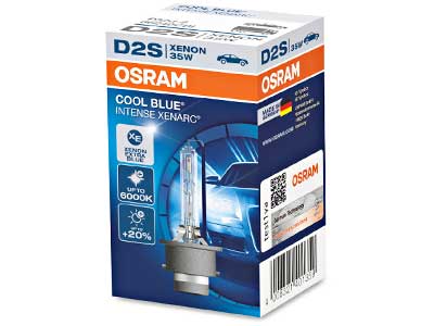 AUTO SPULDZE OSRAM  XENARC COOL ZILS D2S BOX 10-66240CBI OE 