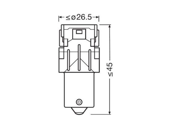 10-7506DWP-2BL_003.JPG Osram LEDriving SL P21W LED spuldze, auksti balta, 10-7506DWP-2BL 10-7506DWP-2BL OE