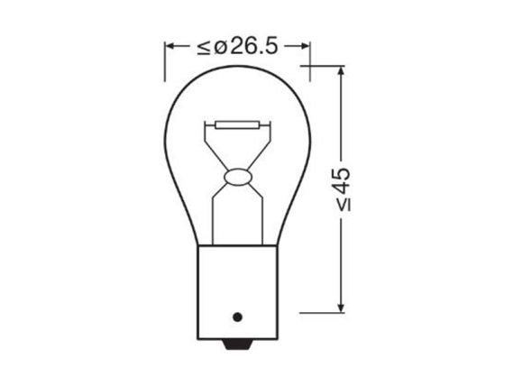 10-7507-2BL_003.JPG Spuldze OSRAM Original 12V PY21W 10-7507-2BL OE