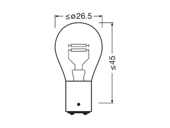 10-7528-2BL_003.JPG Spuldze OSRAM Original 12V P21/5W 10-7528-2BL OE