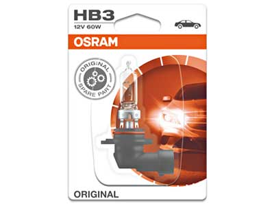 AUTO SPULDZE OSRAM  ORIGINAL 12V HB3 VIENS 10-9005-01B OE 