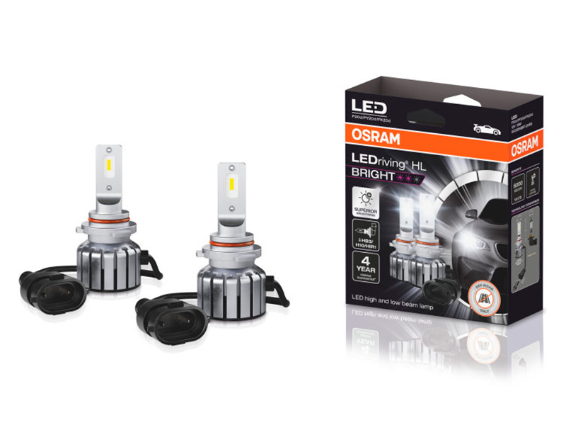 LED-bulb couple HB3/H10/HIR1 10-9005DWBRT-2HFB OE 