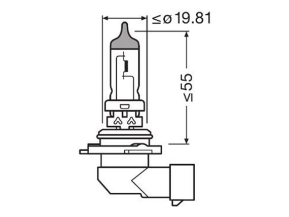 10-9006-1BL_003.JPG Spuldze OSRAM Original 12V HB4 (9006) 10-9006-1BL OE