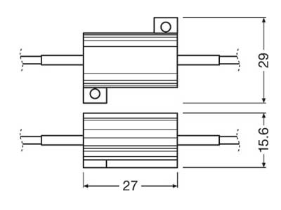 AUTO SPULDZE OSRAM  LEDRIVING CANBUS VADS ierīce 21W 2-CK 10-LEDCBCTRL102 OE 